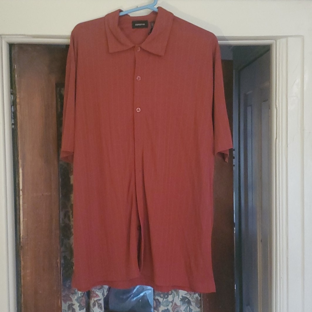 Claiborne button-up short sleeve shirt